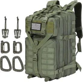 45L Military Tactical Backpack Large 3 Day Assault Pack Army Bug Out Bag Rucksack Backpack Molle Bag Backpacks