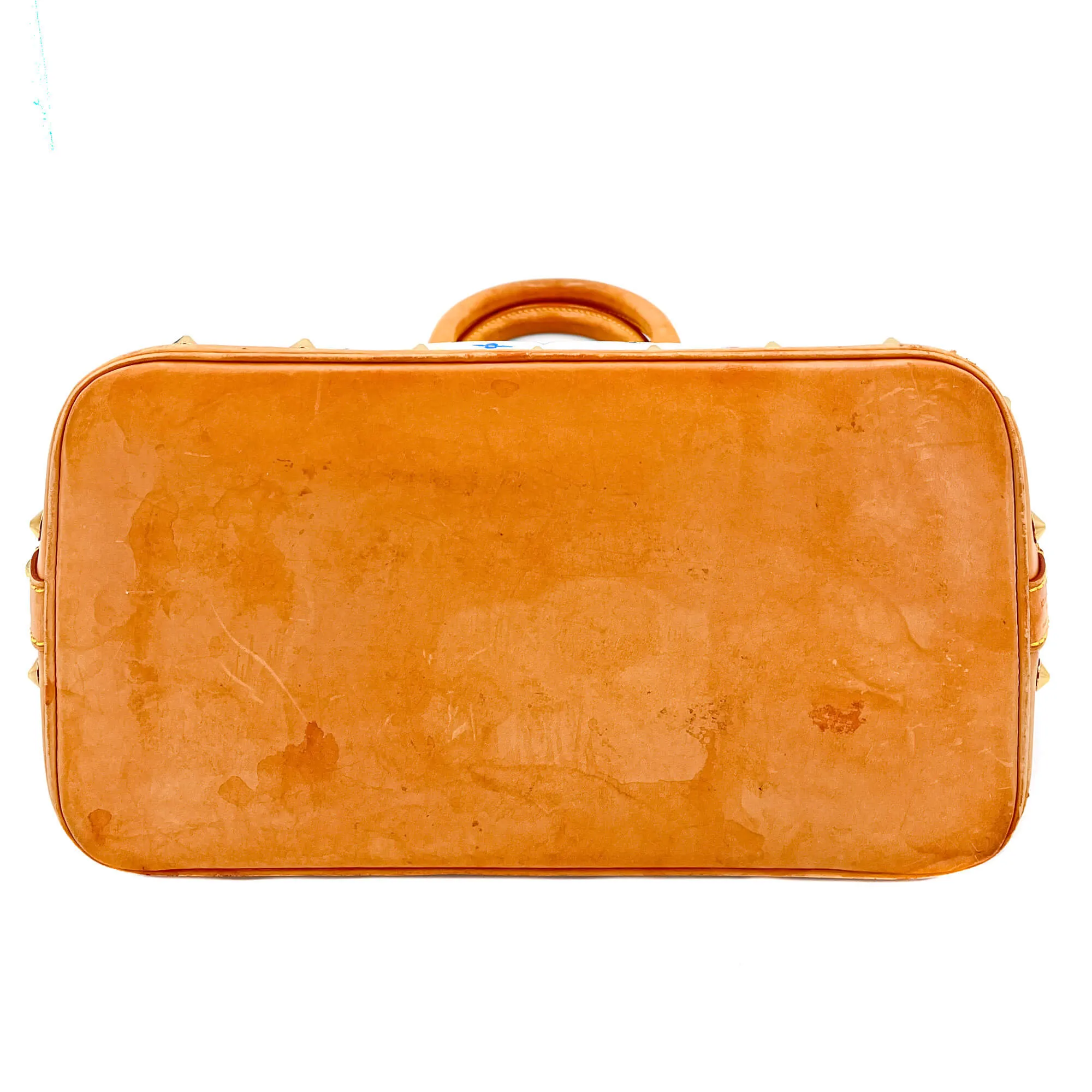 Alma PM Epi Leather Murakami White Bag