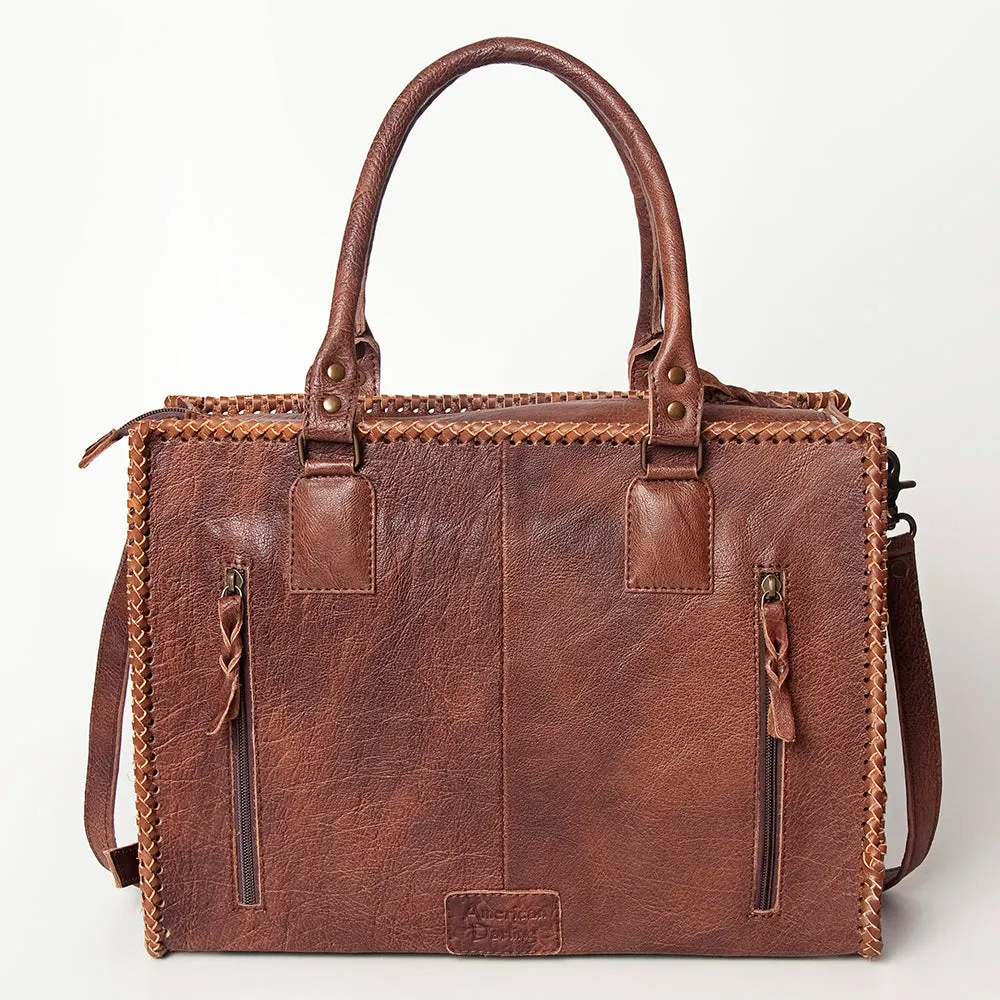 American Darling Briefcase Hair On Genuine Leather women bag western handbag purse