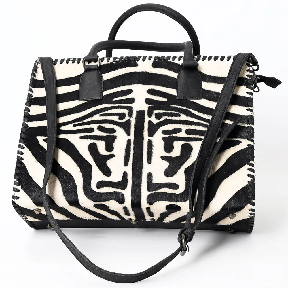 American Darling Briefcase Hair On Genuine Leather women bag western handbag purse