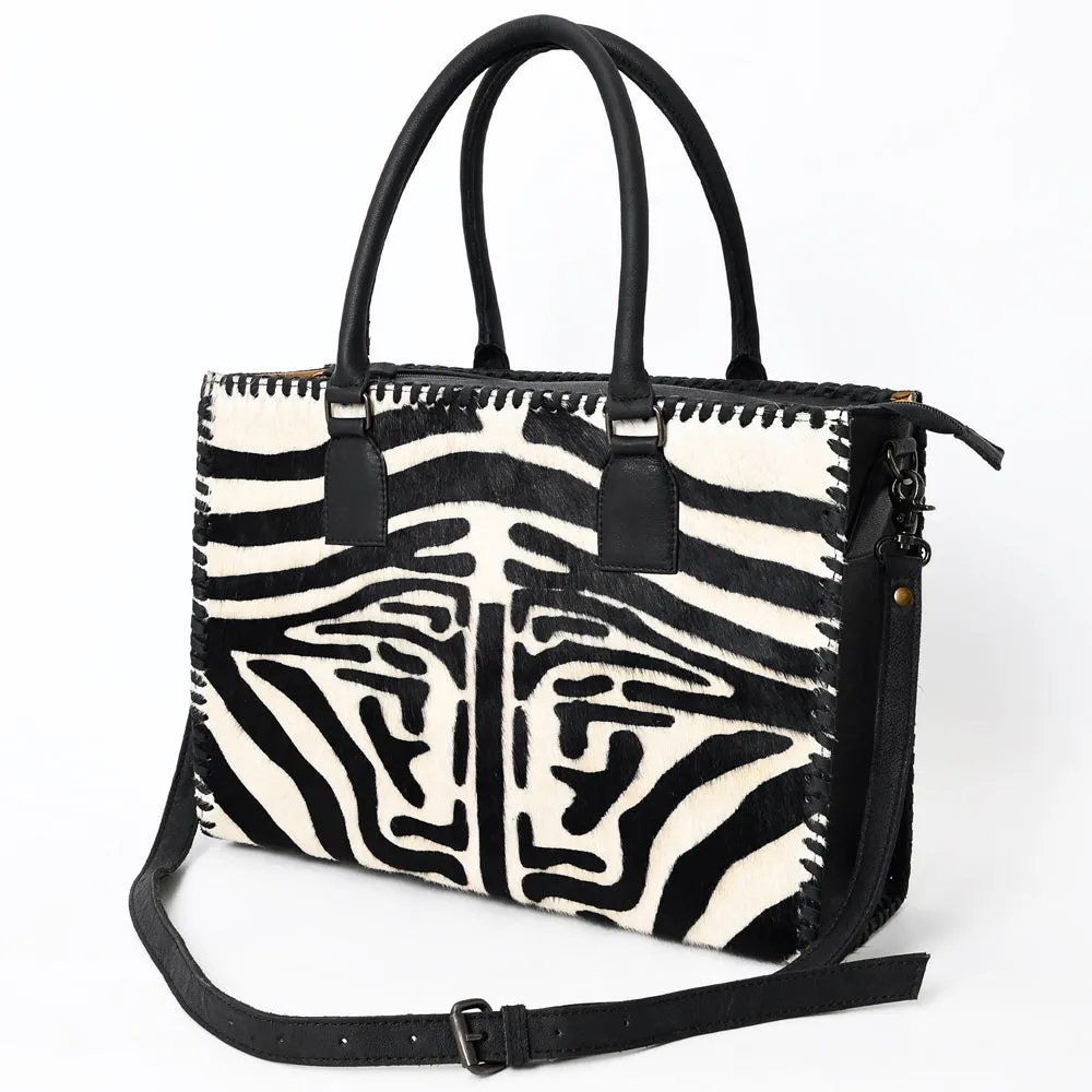 American Darling Briefcase Hair On Genuine Leather women bag western handbag purse