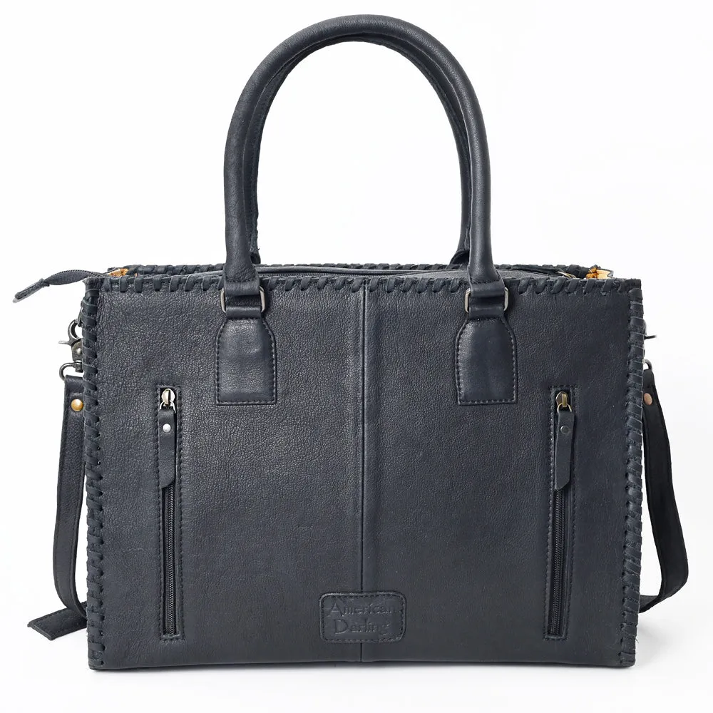 American Darling Briefcase Hair On Genuine Leather women bag western handbag purse
