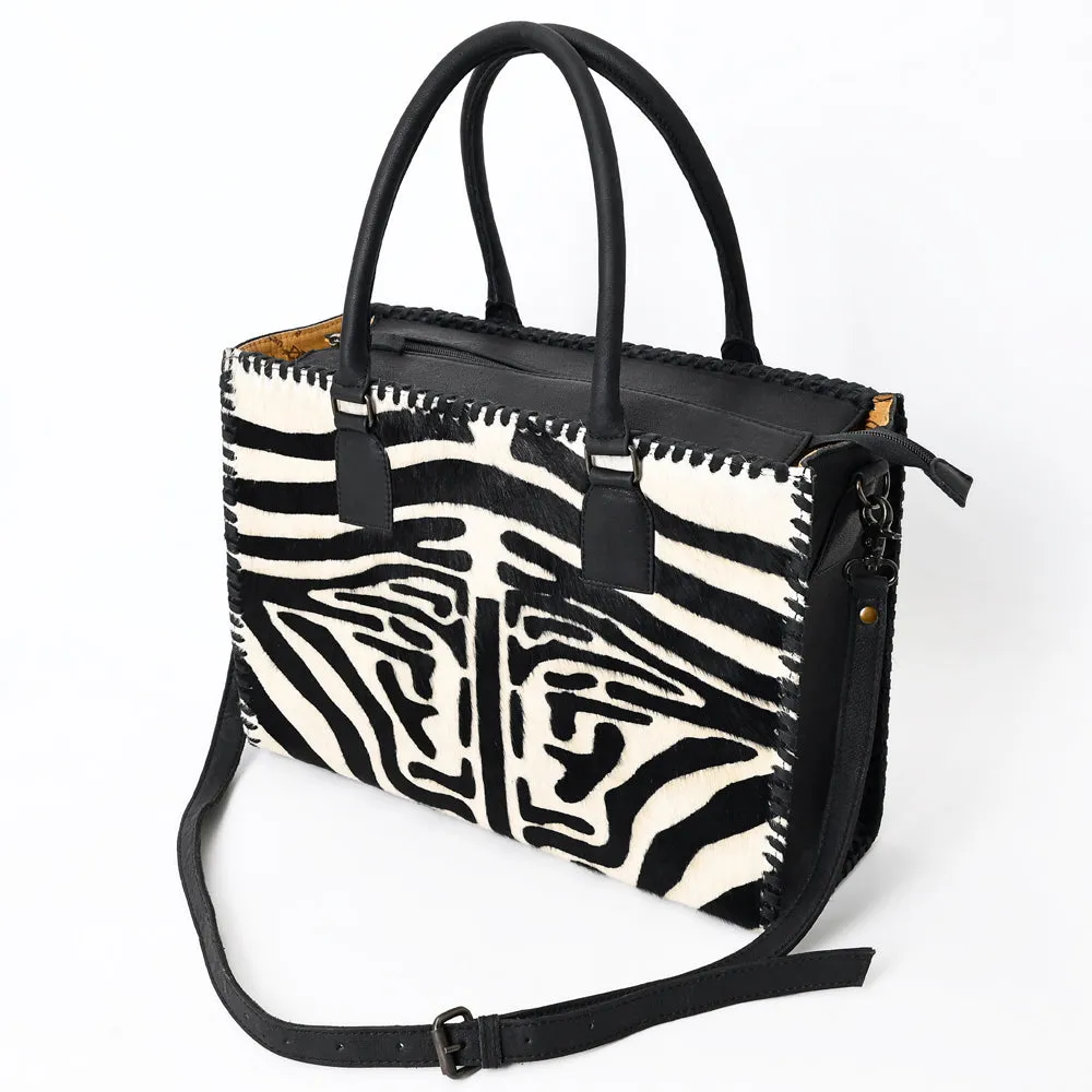 American Darling Briefcase Hair On Genuine Leather women bag western handbag purse