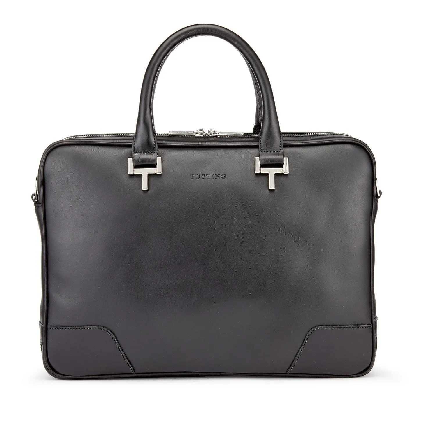 Bahrain | Tusting Mortimer Leather Brief Bag