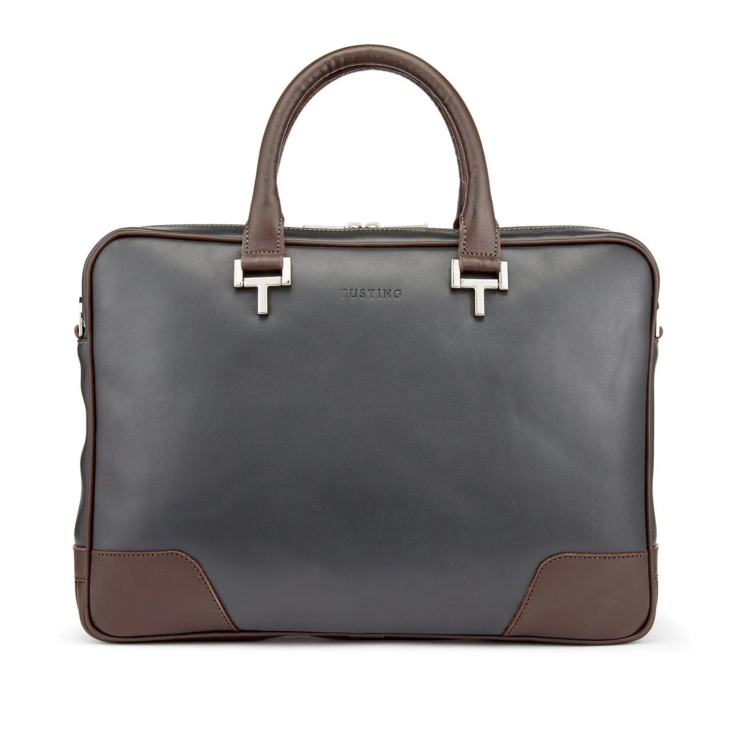 Bahrain | Tusting Mortimer Leather Brief Bag