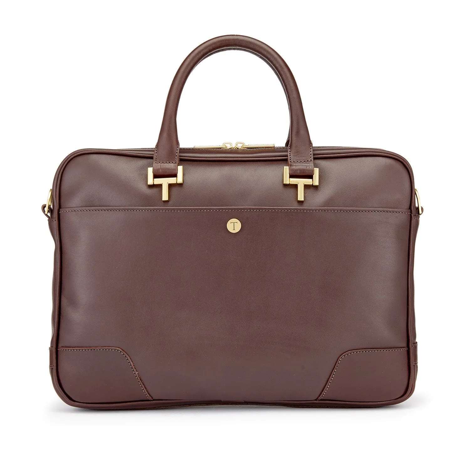 Bahrain | Tusting Mortimer Leather Brief Bag
