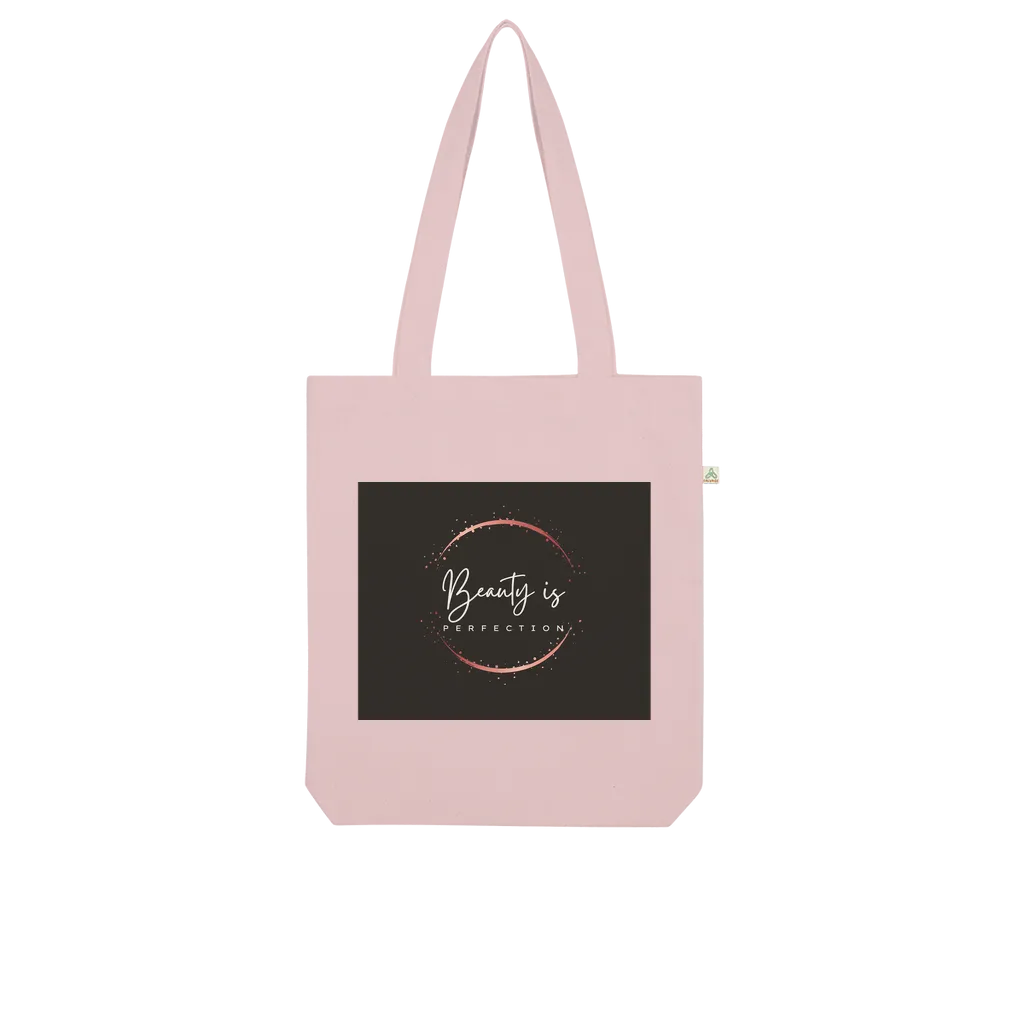Beauty is Perfection Organic Tote Bag