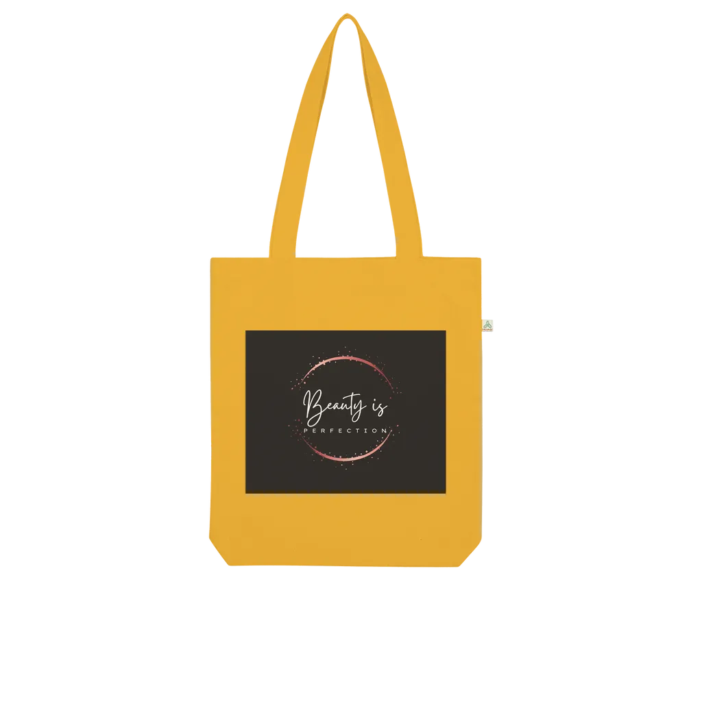 Beauty is Perfection Organic Tote Bag