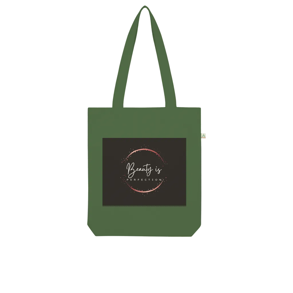 Beauty is Perfection Organic Tote Bag
