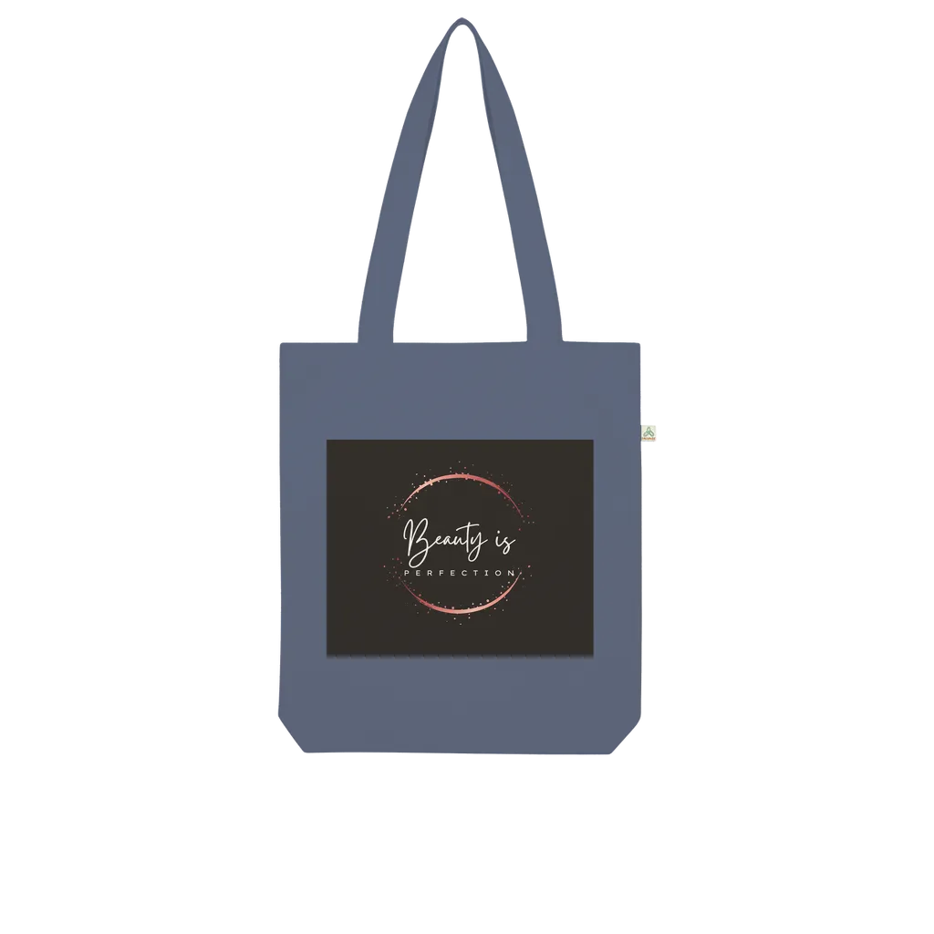 Beauty is Perfection Organic Tote Bag