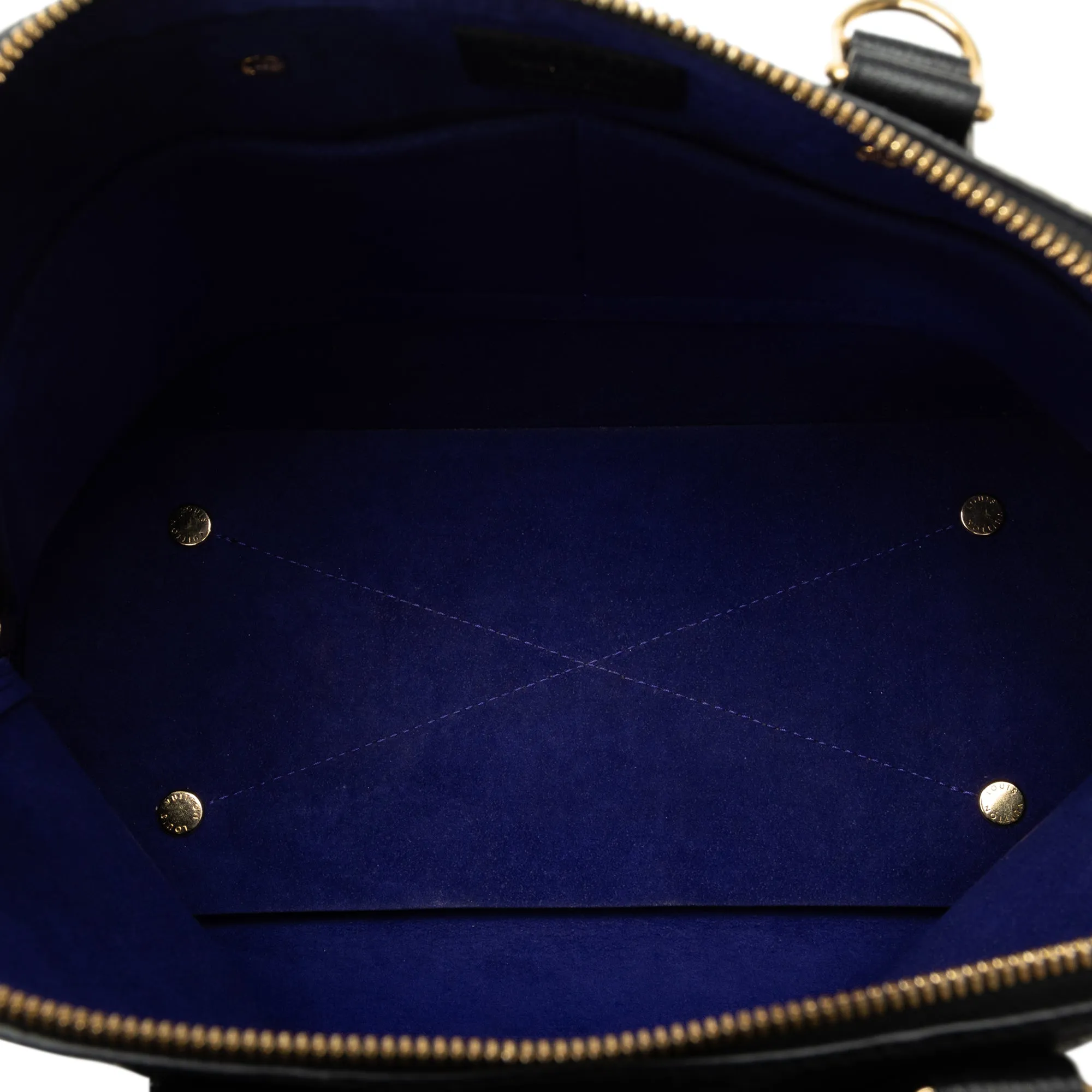 Black Louis Vuitton Monogram Empreinte Neo Alma PM Satchel