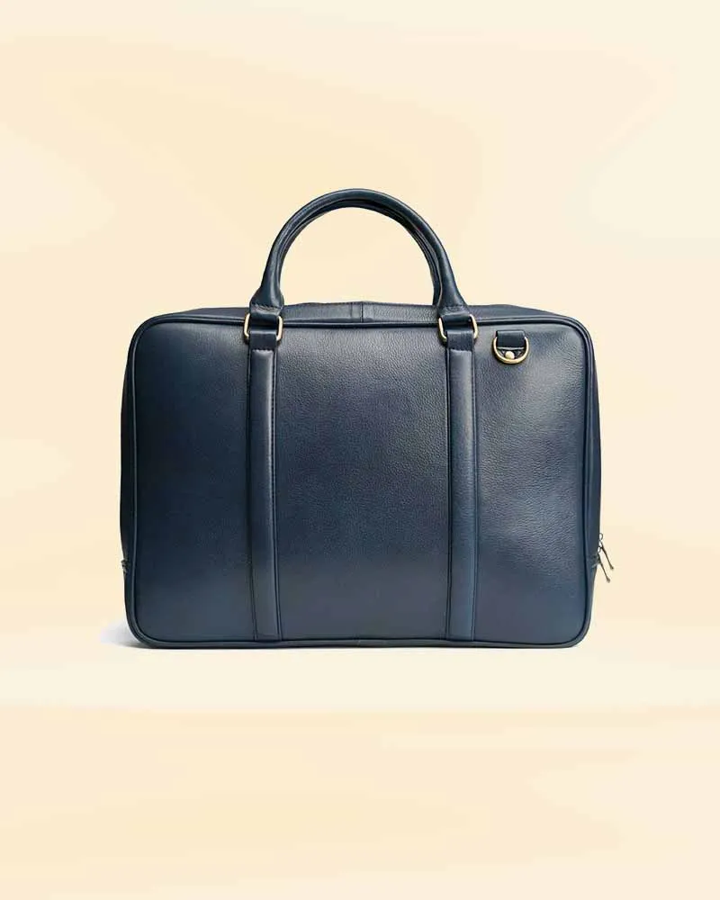 Blue Horizon Laptop leather Bag