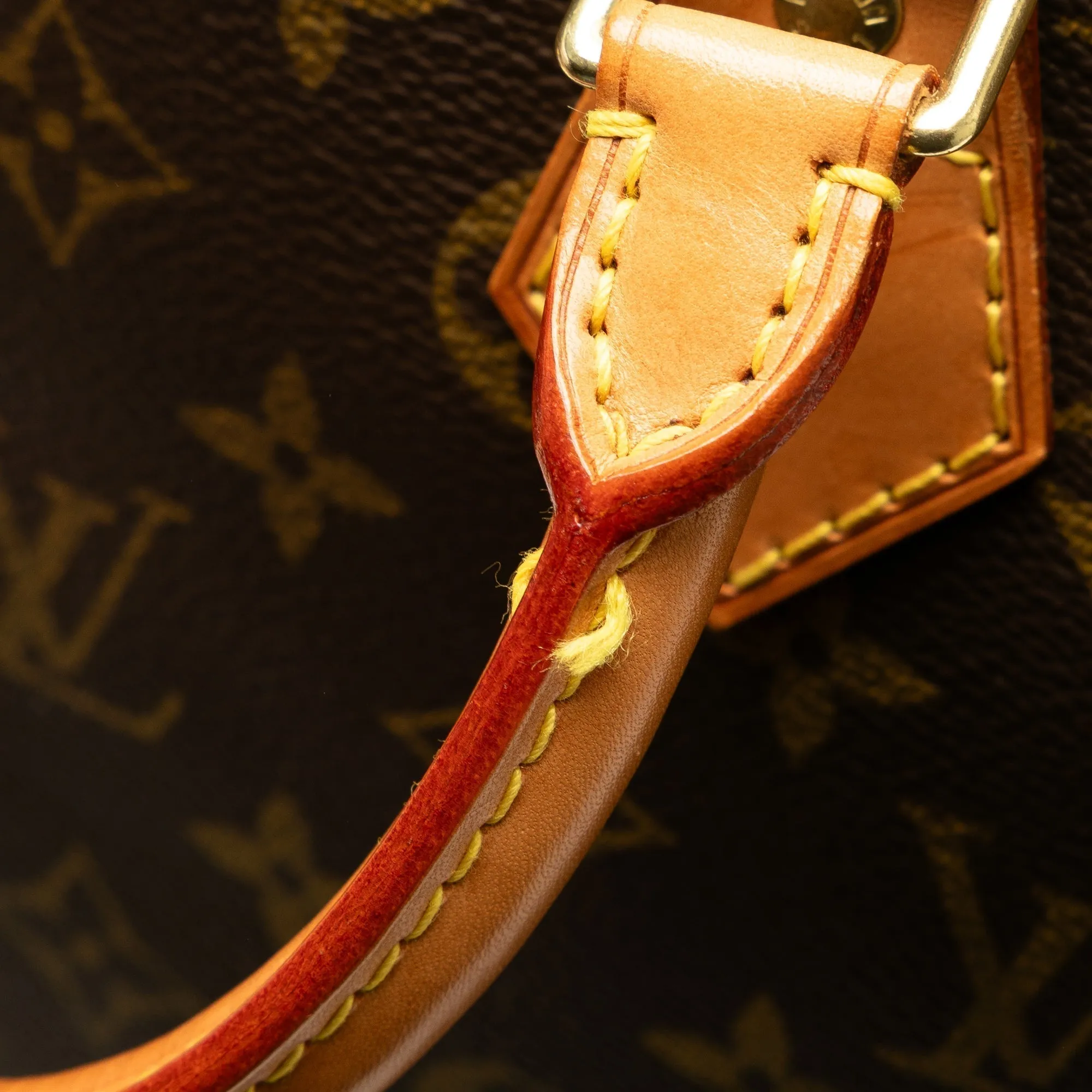 Brown Louis Vuitton Monogram Alma PM HandBag