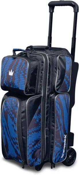 Brunswick Punisher Triple Roller Bowling Bag