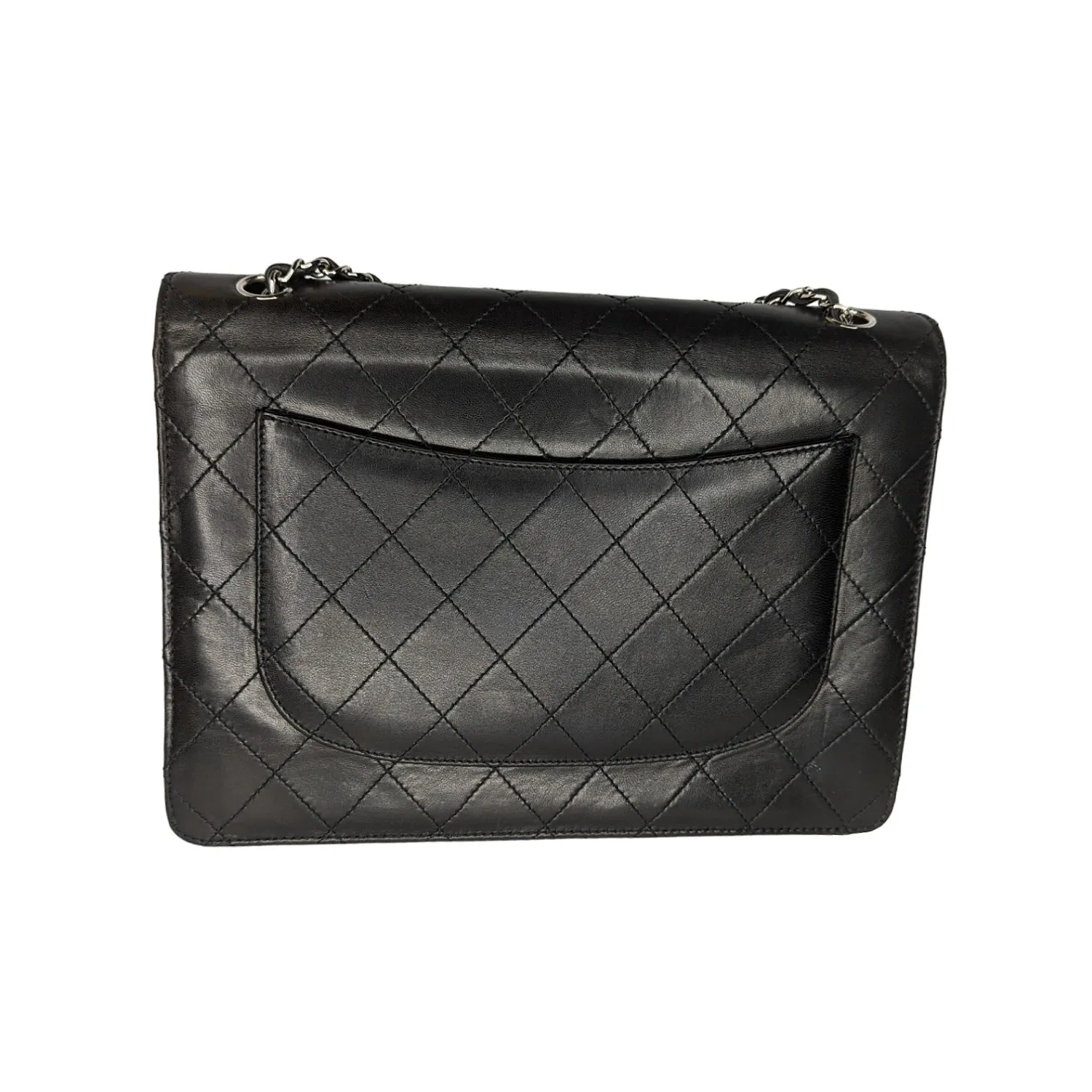 Chanel Bag Vintage Square Classic Single Flap Bag Lambskin