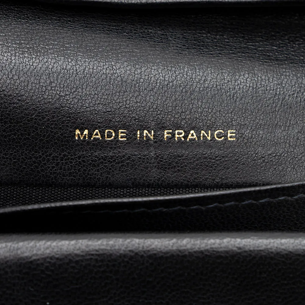 Chanel Caviar Leather Timeless French Purse Wallet (SHF-19020)