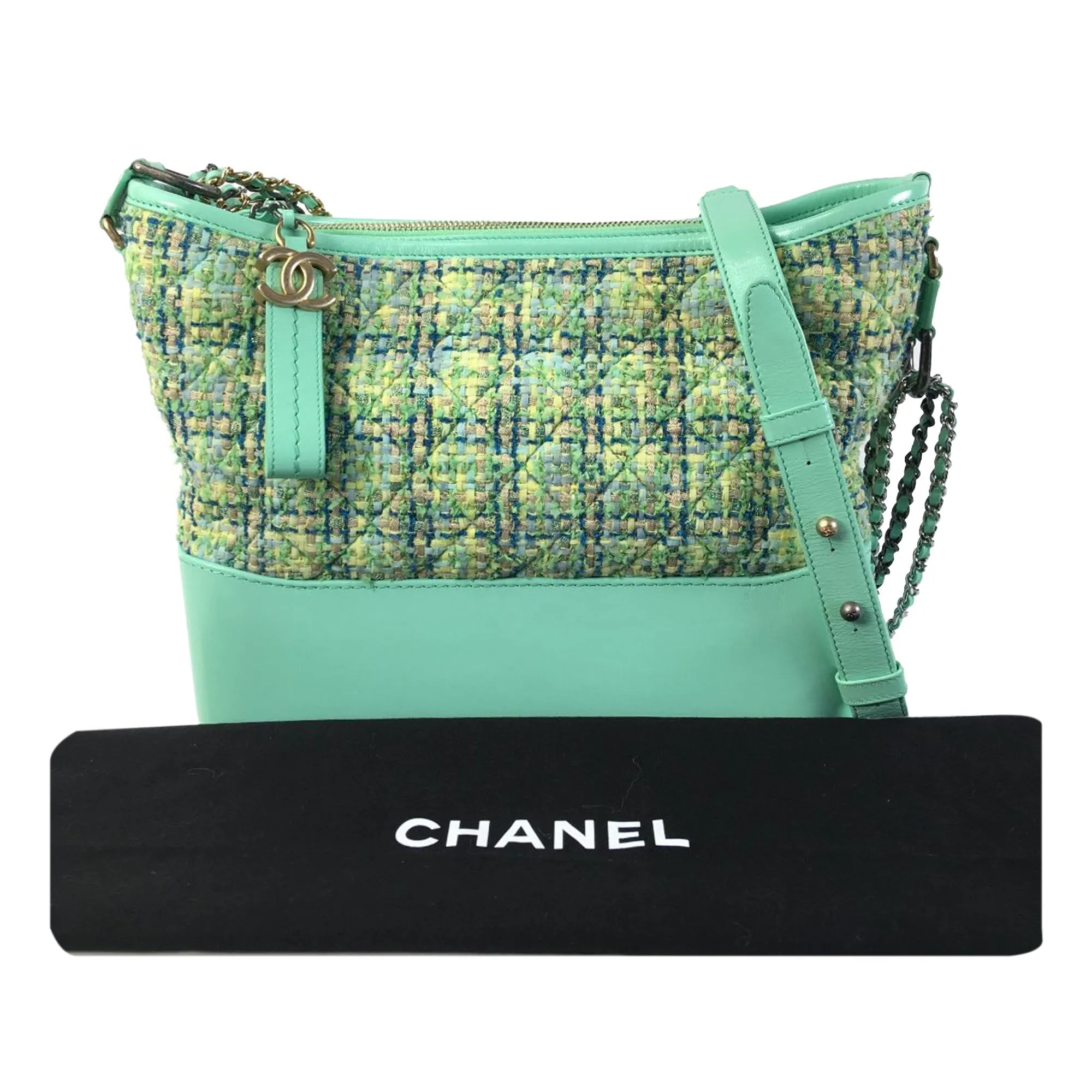Chanel Medium Tweed Gabrielle Crossbody Crossbody Bag