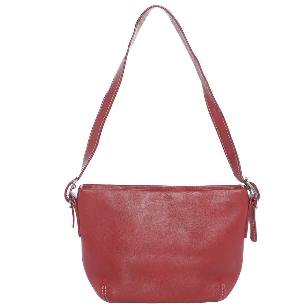 Coach Mini Leather Y2K Shoulder Bag