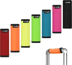 Cosmos 7 Pieces Different Color Comfort Neoprene Handle Wraps/Grip/Identifier for Travel Bag Luggage Suitcase Travel Bag Laptop Computer Tote Briefcases