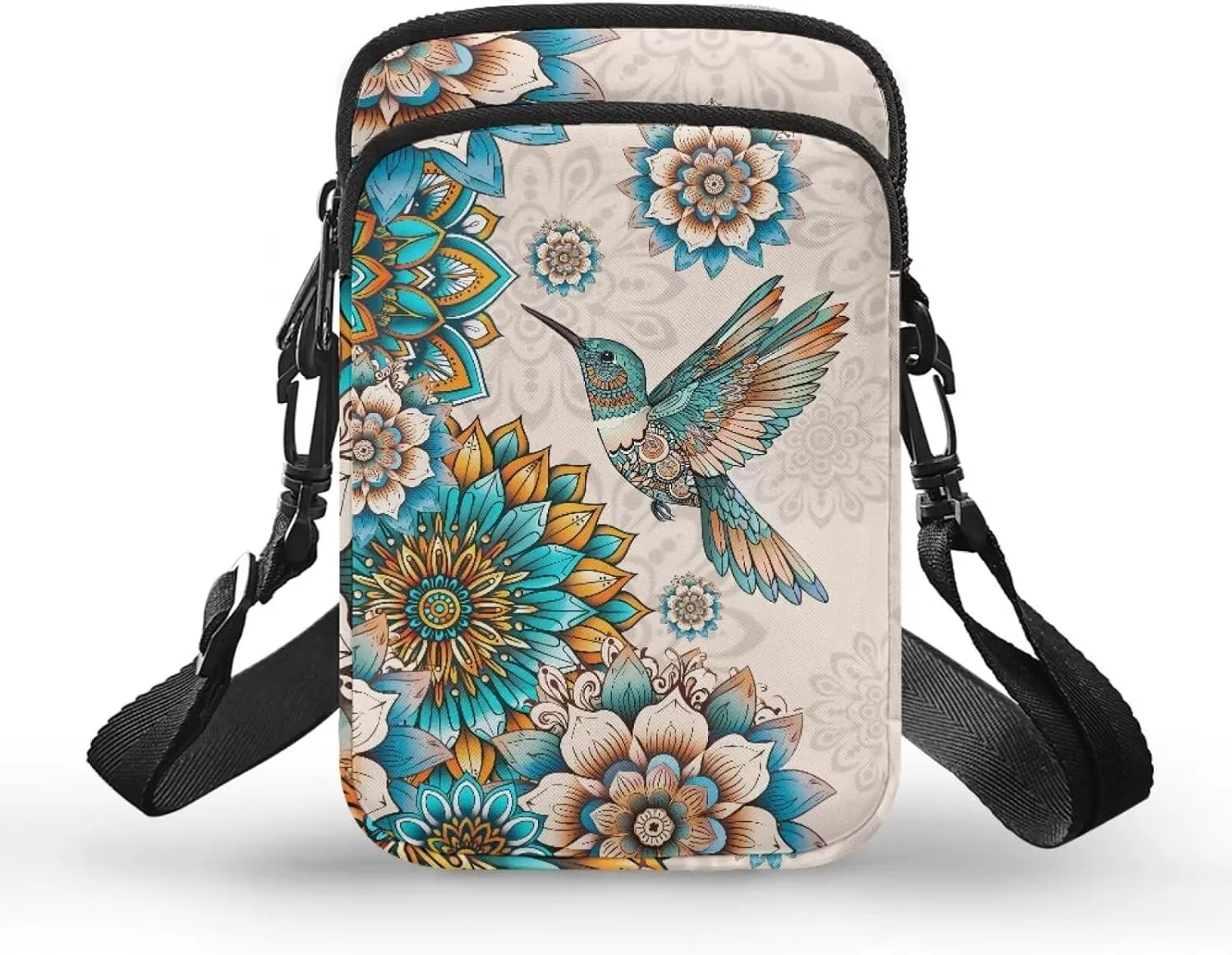 Girls Crossbody Bags Small Shoulder Bag with Zipper, Travel Satchel Bag Handbags
