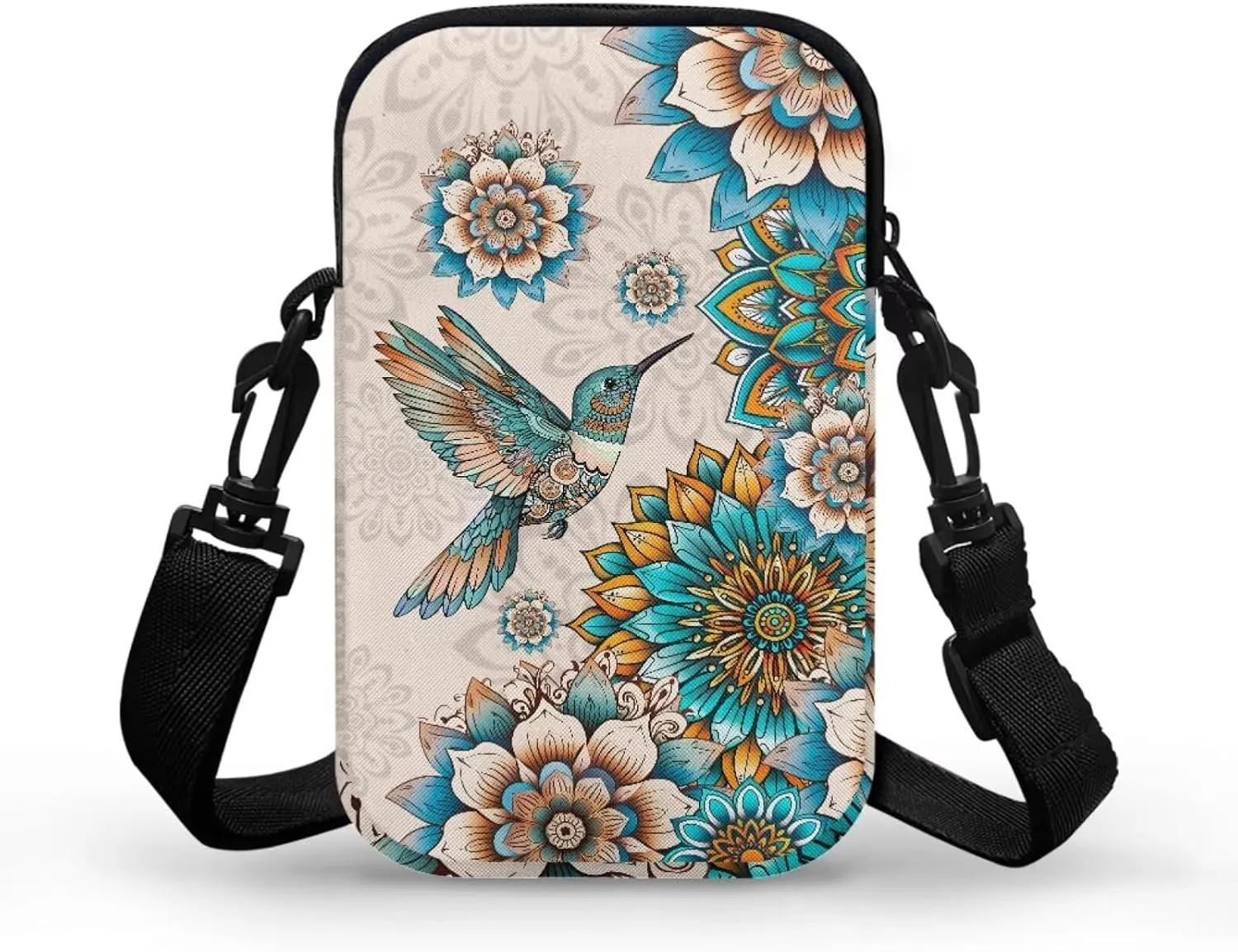 Girls Crossbody Bags Small Shoulder Bag with Zipper, Travel Satchel Bag Handbags