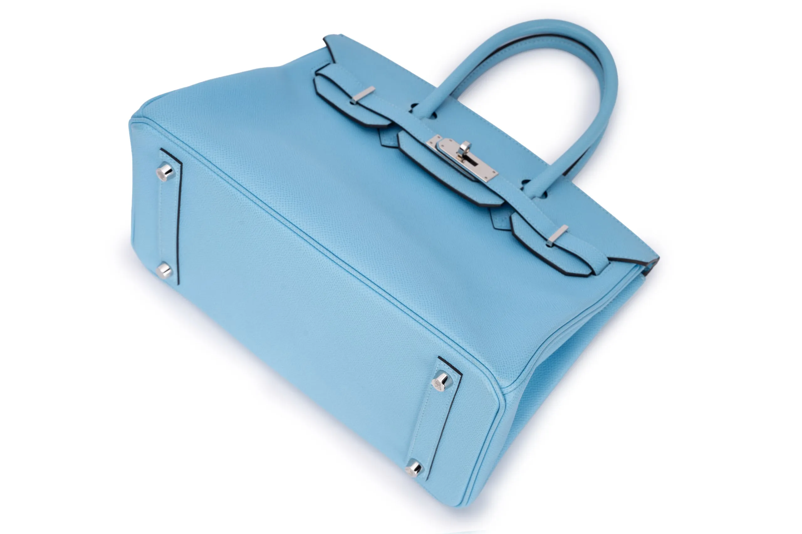 Hermès Birkin 30 Epsom Celeste PHW