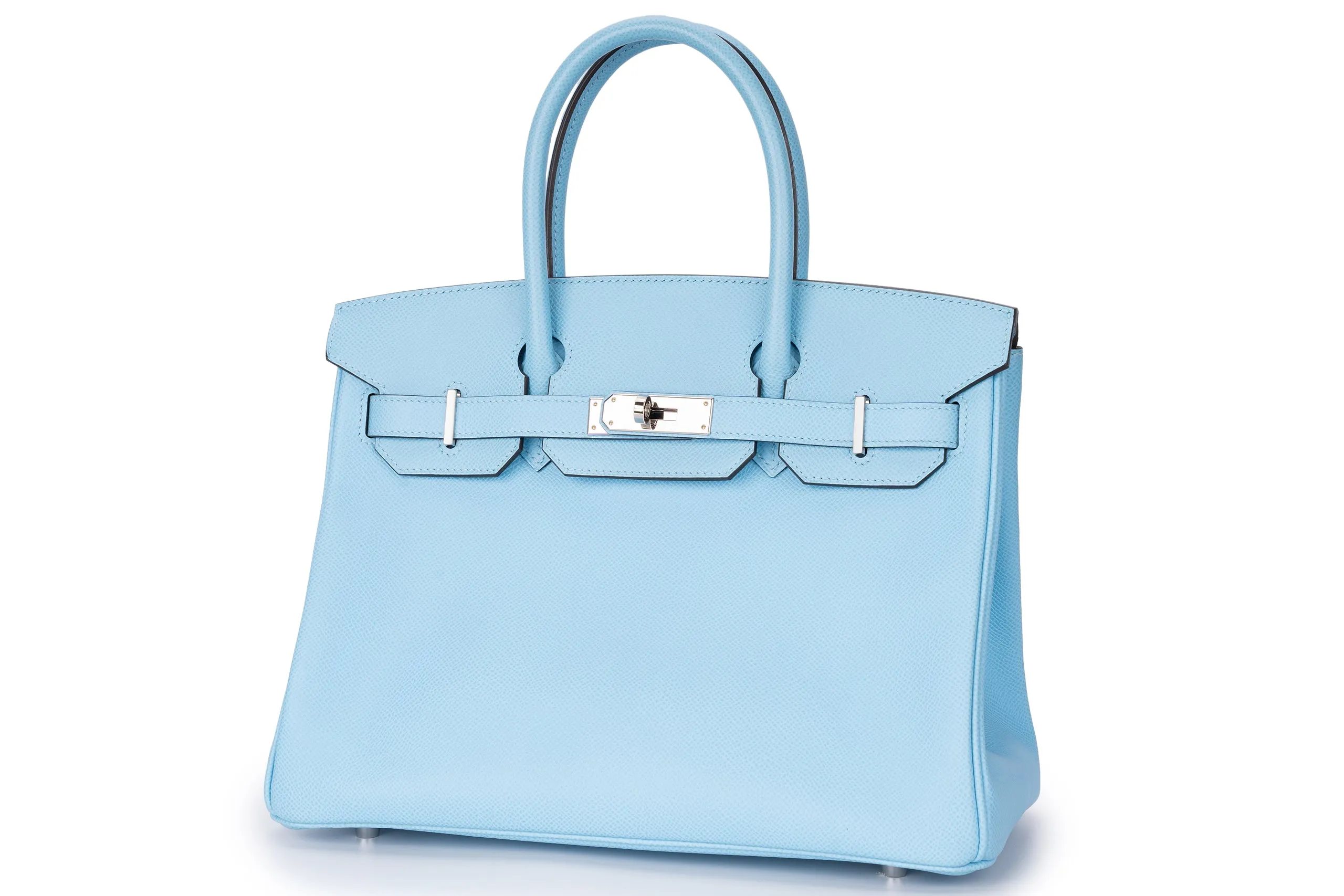 Hermès Birkin 30 Epsom Celeste PHW