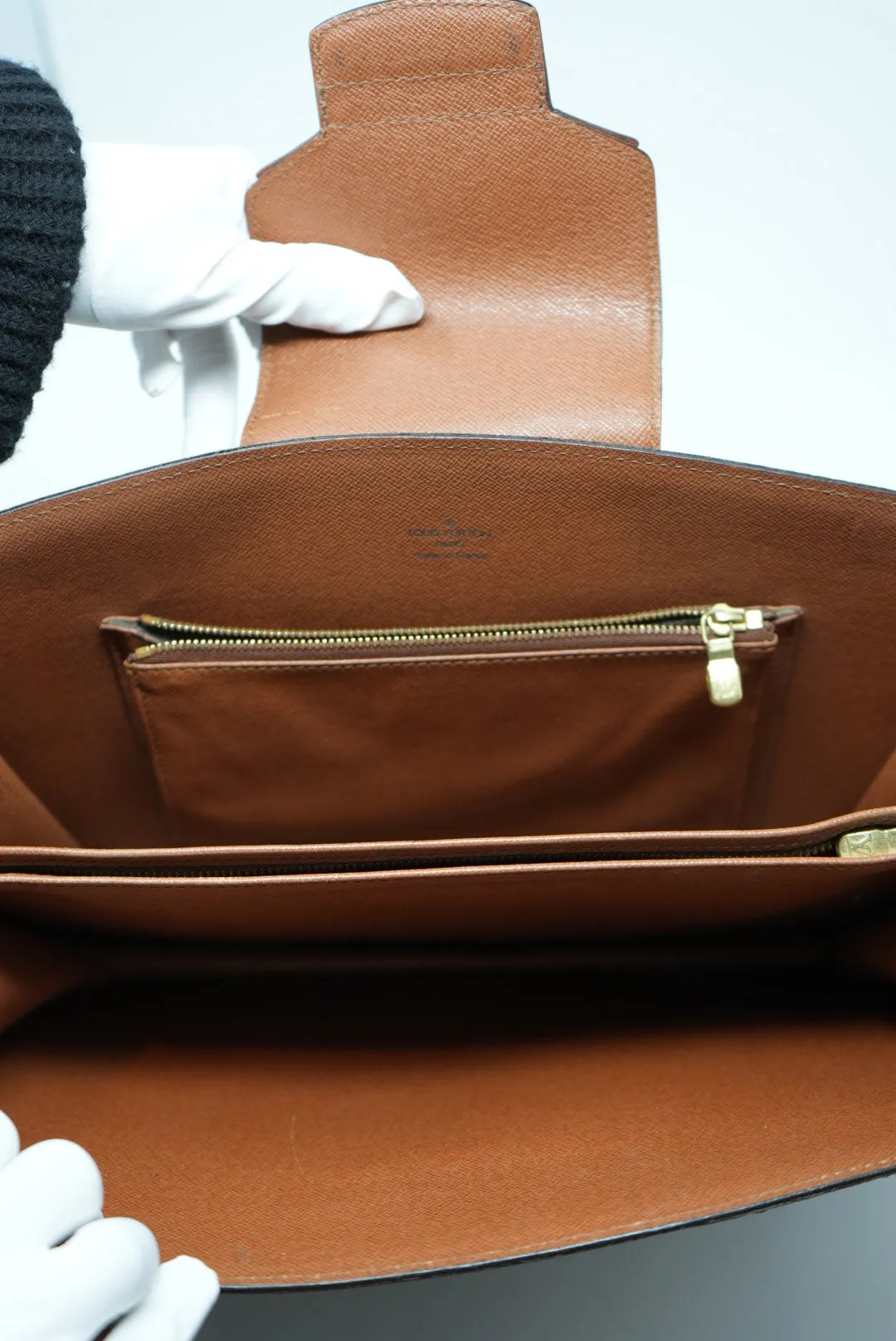 Louis Vuitton 1995 Courcelles  Monogram Handbag