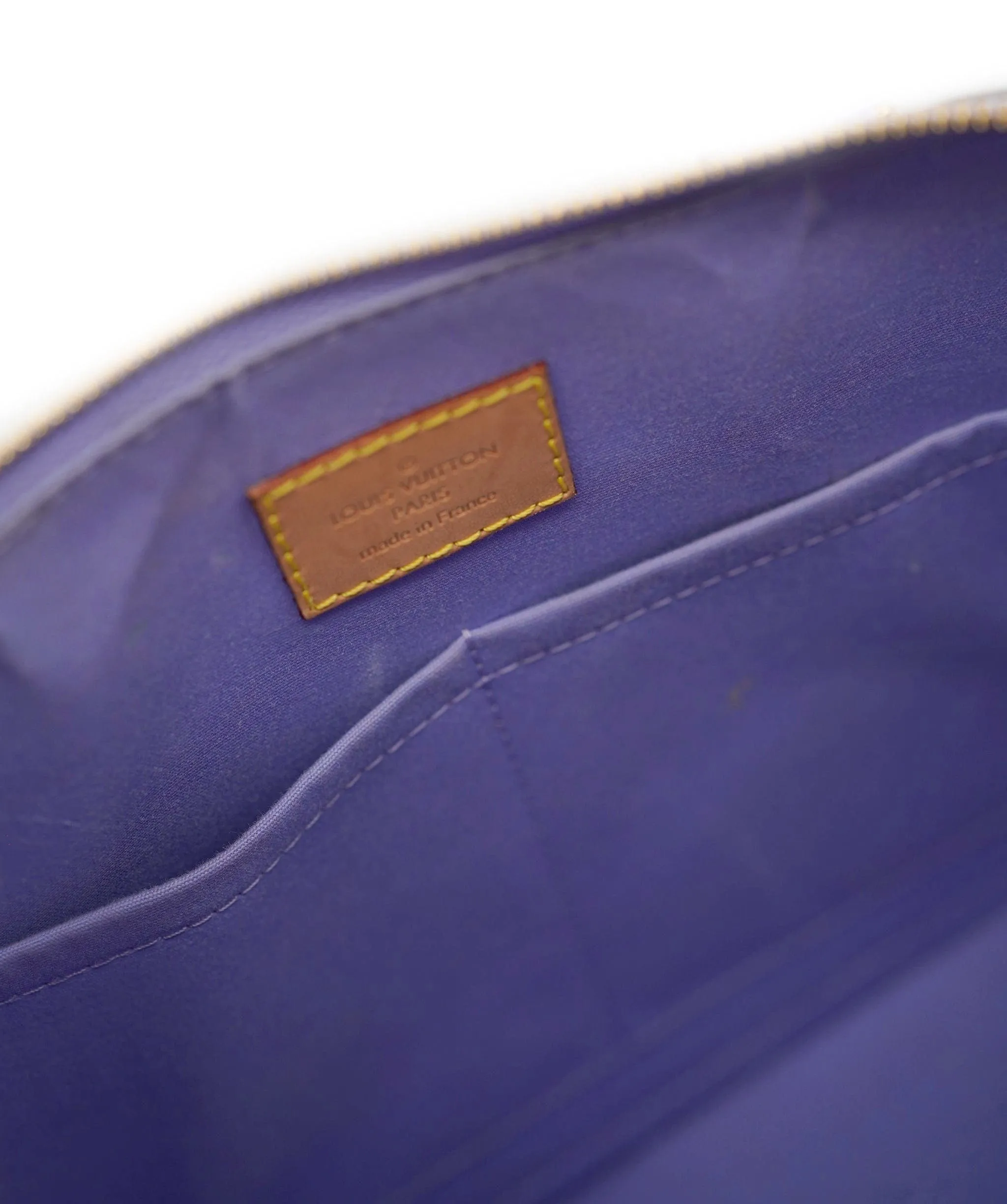 Louis Vuitton Alma Patent bag ALC0519