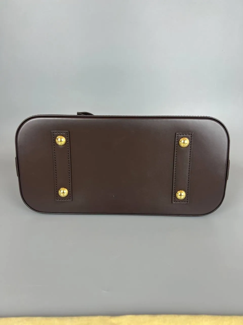LOUIS VUITTON Alma PM - Damier Ebene Gold Hardware