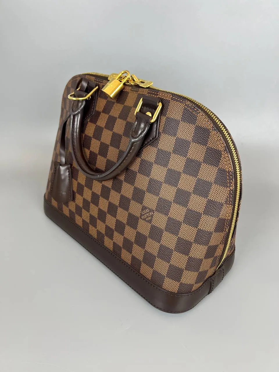 LOUIS VUITTON Alma PM - Damier Ebene Gold Hardware