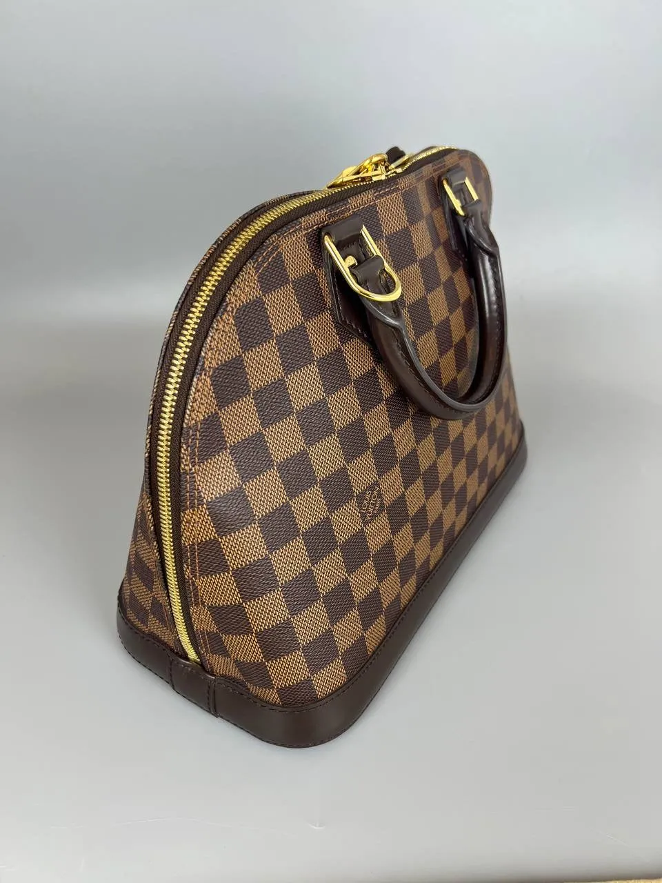 LOUIS VUITTON Alma PM - Damier Ebene Gold Hardware