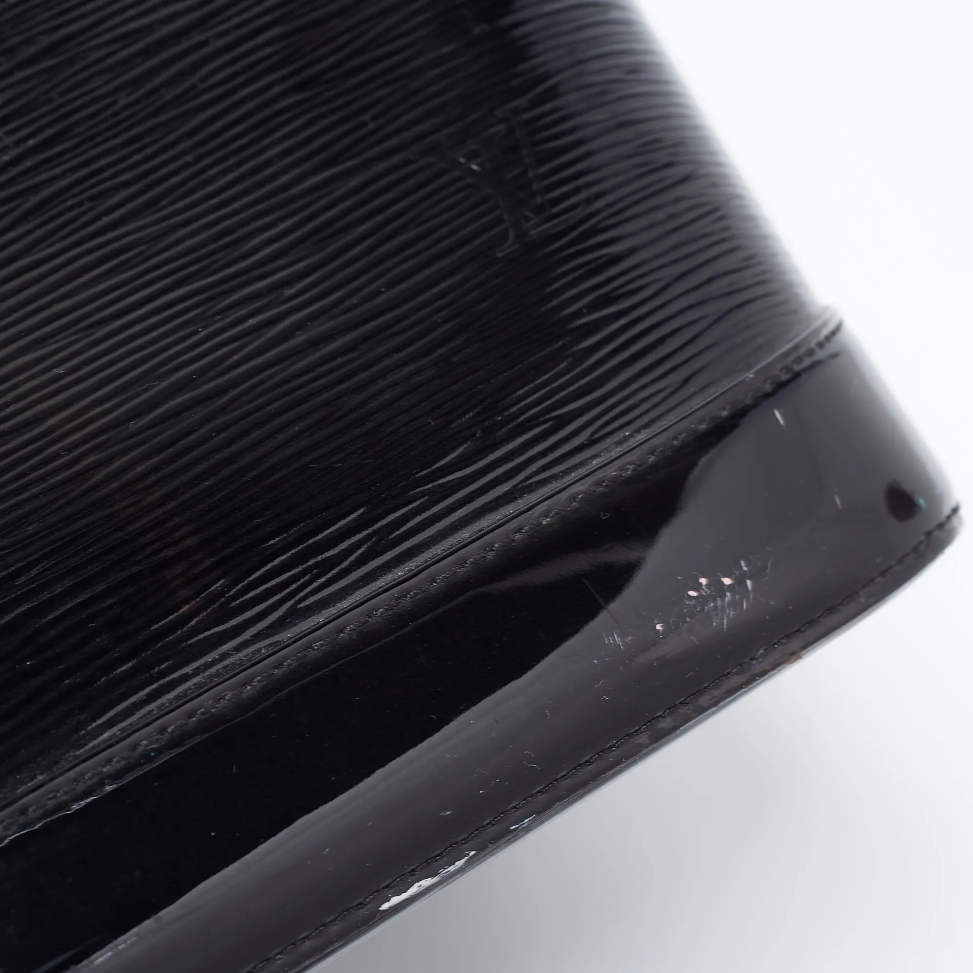 Louis Vuitton Black Electric Epi Leather Alma GM Bag