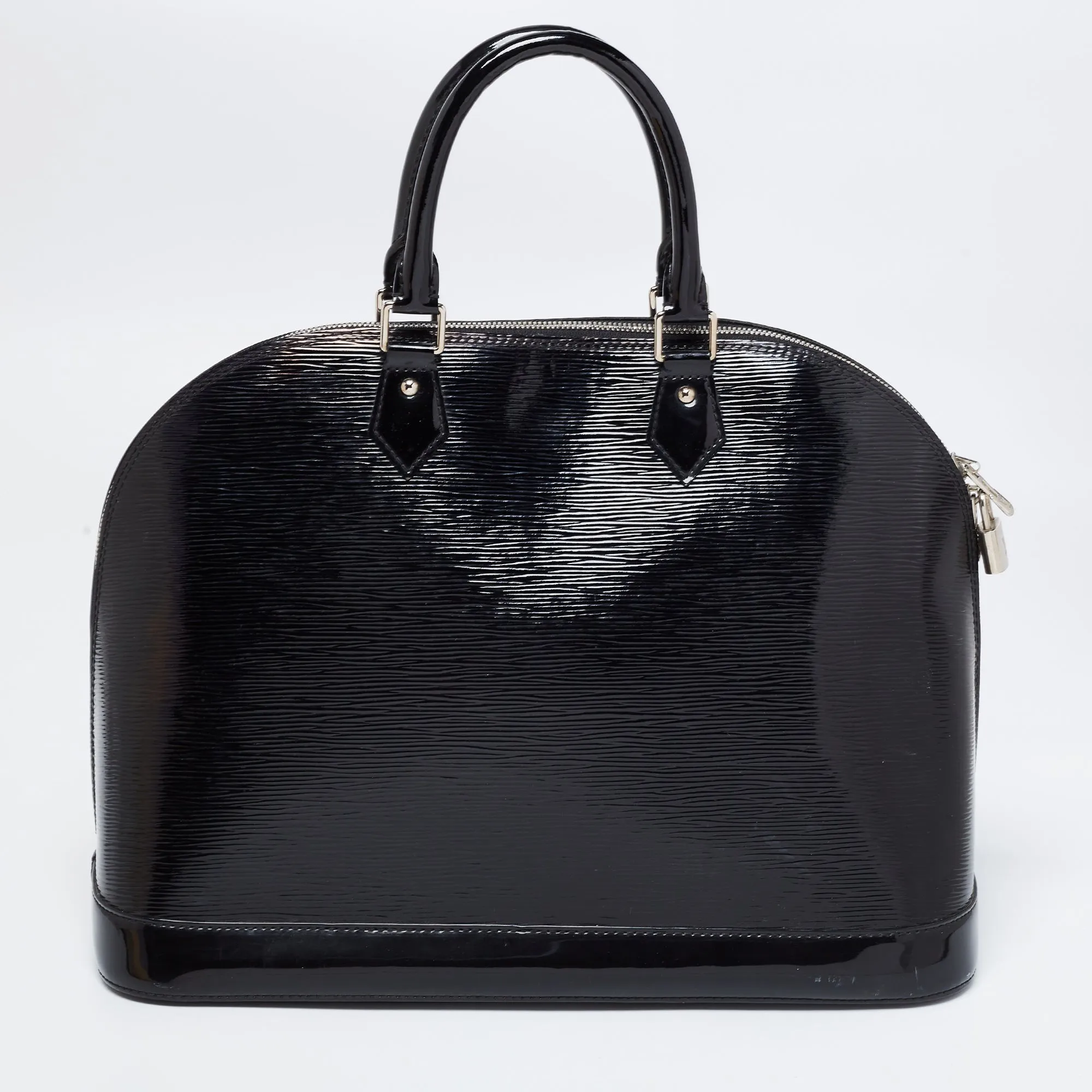Louis Vuitton Black Electric Epi Leather Alma GM Bag