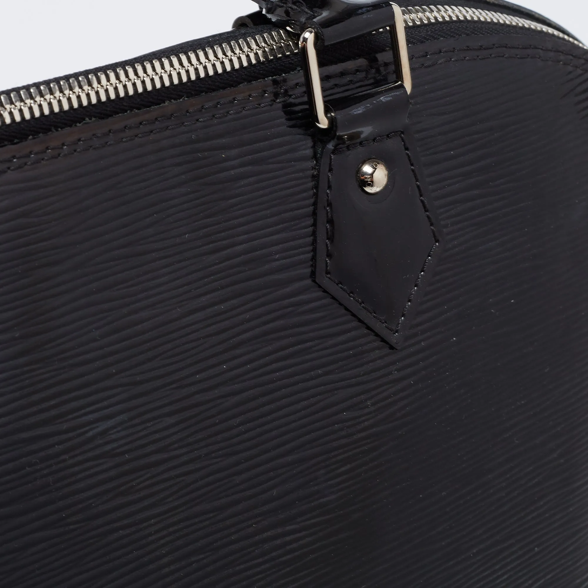 Louis Vuitton Black Electric Epi Leather Alma GM Bag