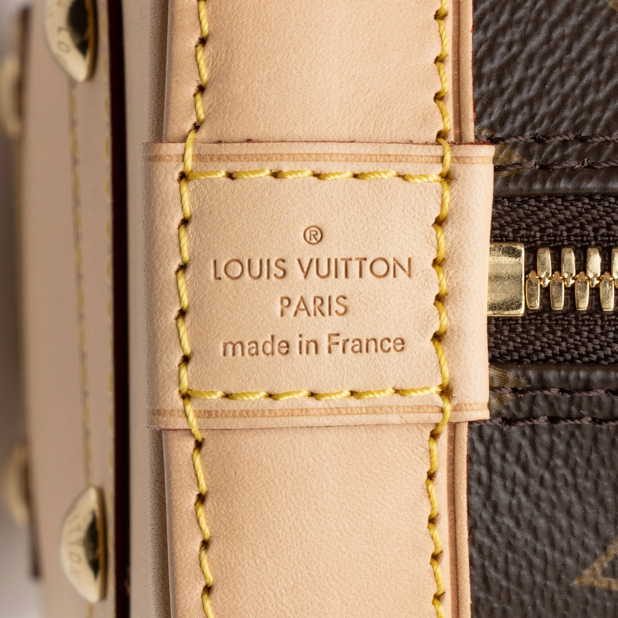 Louis Vuitton Monogram Canvas Alma BB Satchel