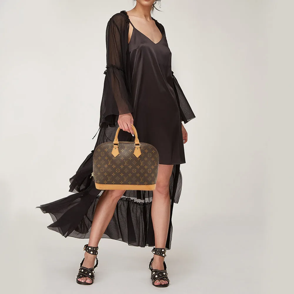LOUIS VUITTON Monogram Canvas Alma PM Bag