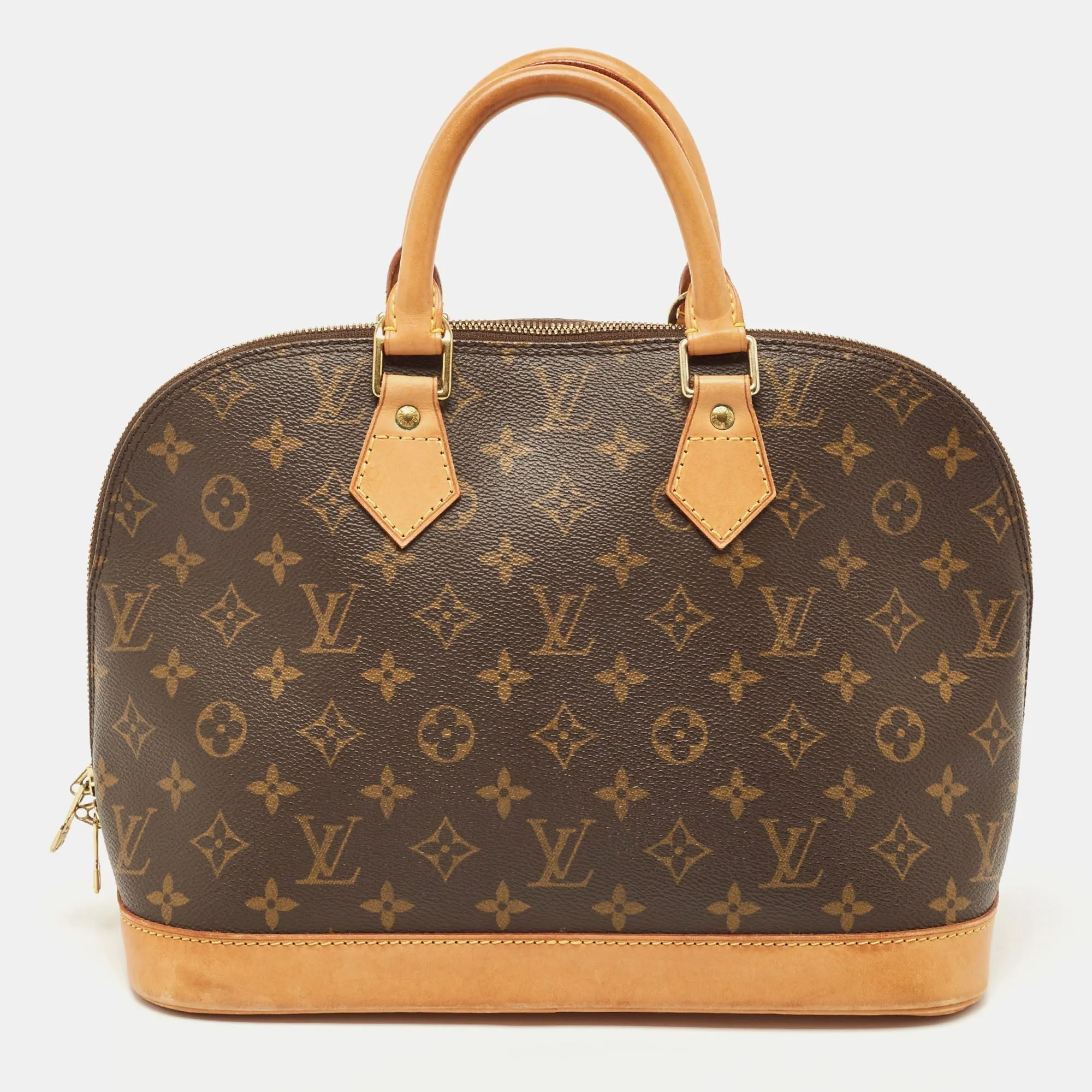 LOUIS VUITTON Monogram Canvas Alma PM Bag