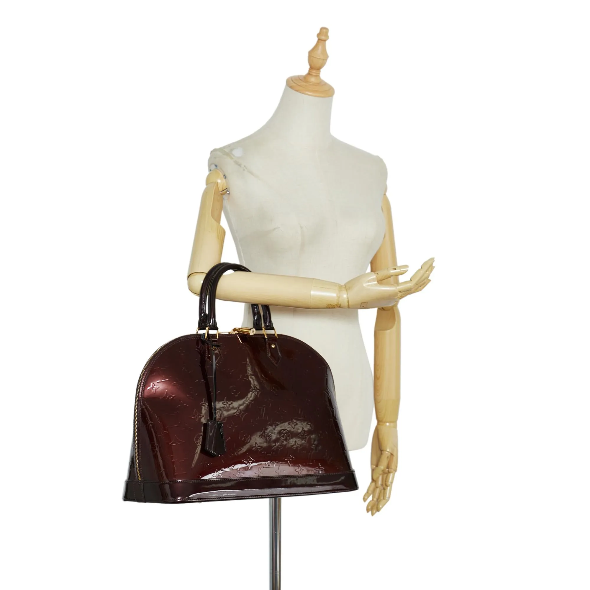 Louis Vuitton Vernis Alma GM (SHG-J6ZjZ1)