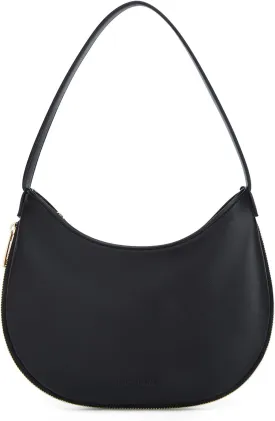 Missnine Shoulder Bag for Women Small Purse with Expansion Zipper Crescent Clutch Purse Vegan Leather Hobo Bag Trendy Handbag
