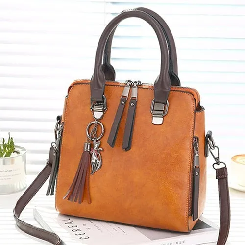 Most Popular Vintage Leather Handbag