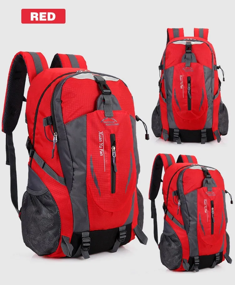 New Unisex Nylon Travel Backpack Large Capacity Camping 15-inch Laptop Backpack