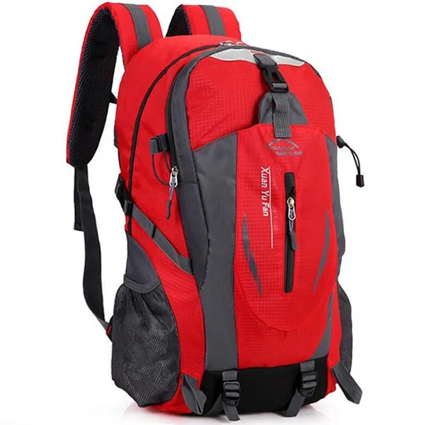 New Unisex Nylon Travel Backpack Large Capacity Camping 15-inch Laptop Backpack