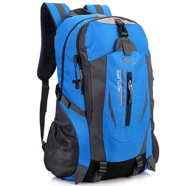New Unisex Nylon Travel Backpack Large Capacity Camping 15-inch Laptop Backpack