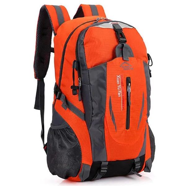 New Unisex Nylon Travel Backpack Large Capacity Camping 15-inch Laptop Backpack