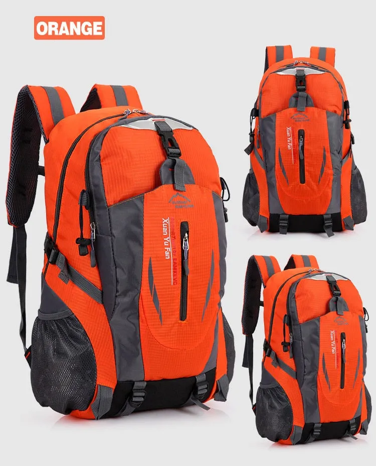 New Unisex Nylon Travel Backpack Large Capacity Camping 15-inch Laptop Backpack