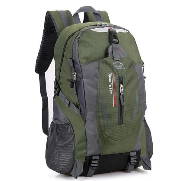 New Unisex Nylon Travel Backpack Large Capacity Camping 15-inch Laptop Backpack