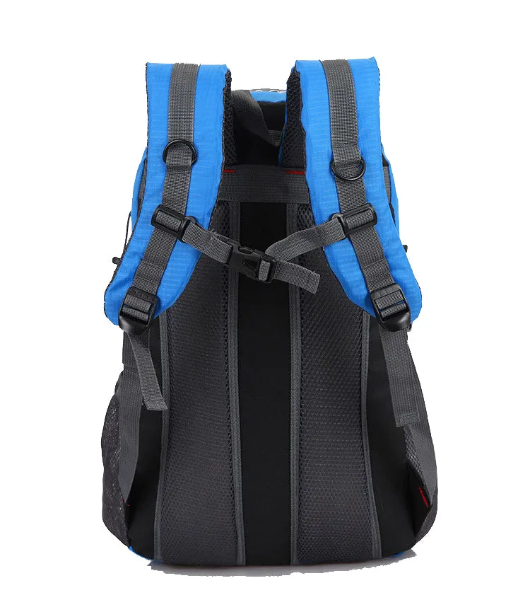 New Unisex Nylon Travel Backpack Large Capacity Camping 15-inch Laptop Backpack