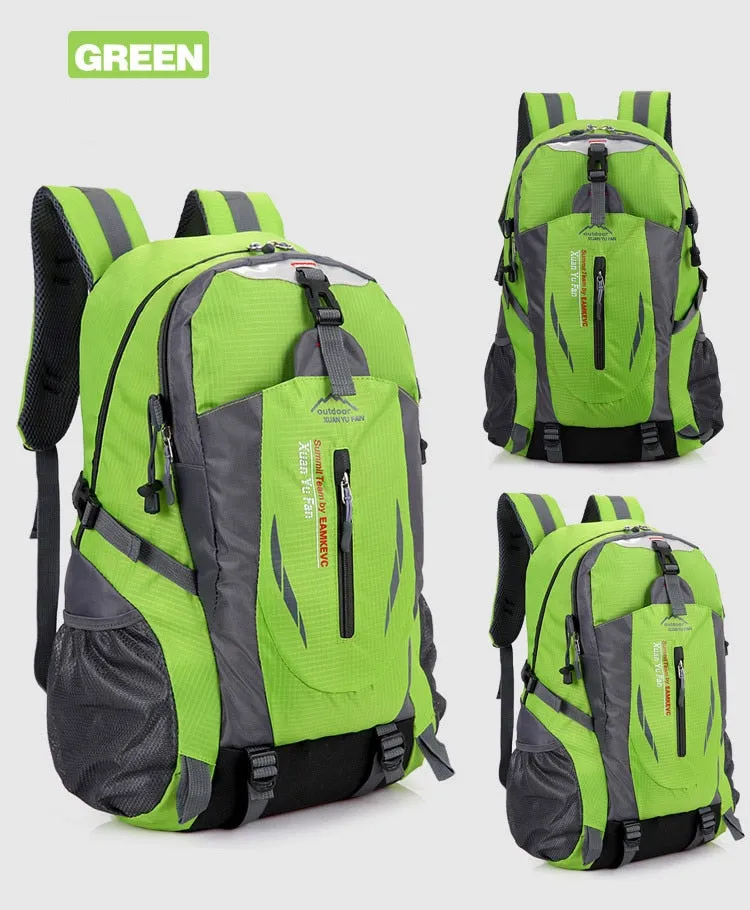 New Unisex Nylon Travel Backpack Large Capacity Camping 15-inch Laptop Backpack