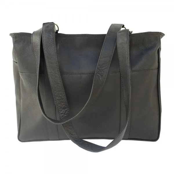 Piel Leather Small Shopping Bag